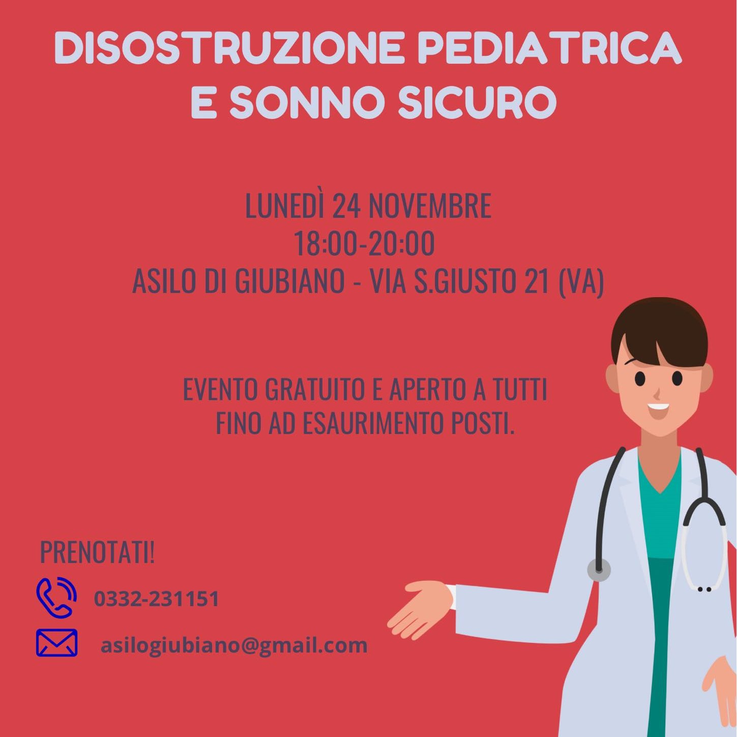 DISOSTRUZIONE PEDIATRICA